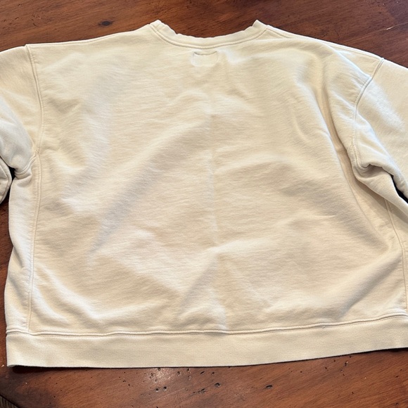 Daily Drills Cream Crewneck Sweater - Picture 4 of 6